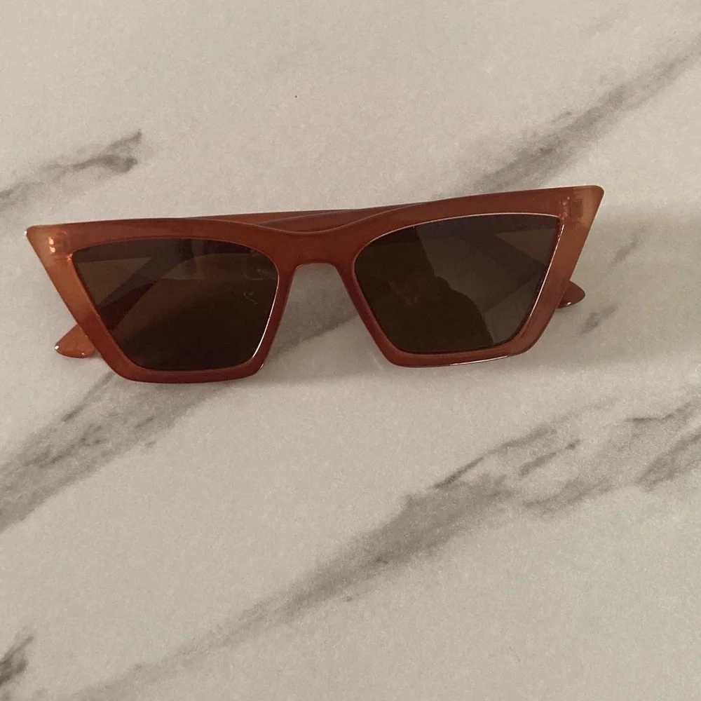 Women's Cat-Eye Sunglasses in Burnt Orange